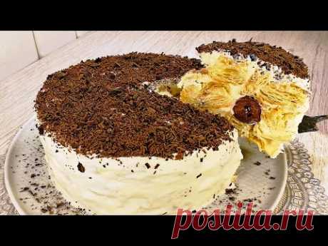Вкуснейший ЛЕНИВЫЙ ТОРТ из ТРЕХ ОСНОВНЫХ Ингредиентов