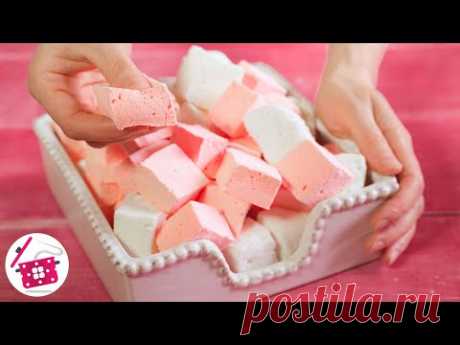 Всего ТРИ ингредиента, которые есть на Вашей Кухне ❤️ ЗЕФИРКИ АНТИСТРЕСС! Готовим Дома МАРШМЕЛЛОУ