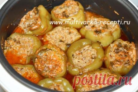 Перец фаршированный в мультиварке