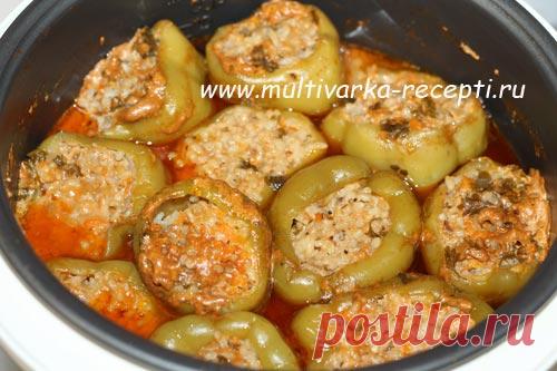 Перец фаршированный в мультиварке
