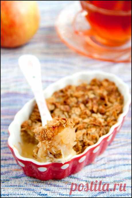 Крамбль яблочный диетический - Food. Photo. Life — LiveJournal