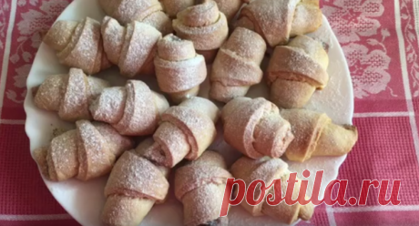 Вкусные рогалики к чаю - Простые рецепты Овкусе.ру