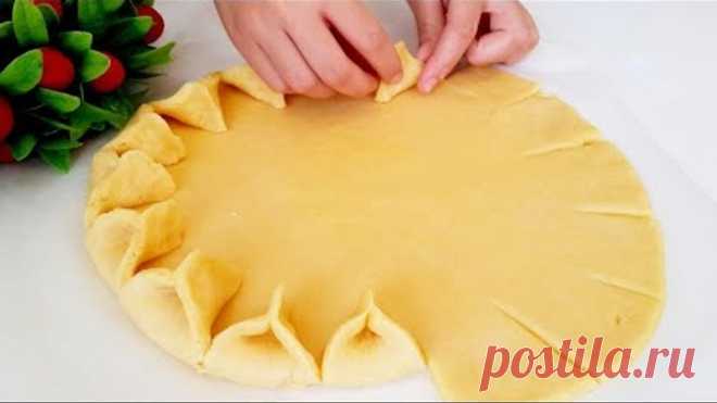 ПИРОГ С ДЖЕМОМ /КРАСИВЫЙ ПИРОГ /Очень Легко в Приготовления/ Жуда Осон Пирог Тайерлаш.
