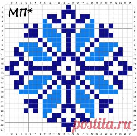 a blue and white cross stitch pattern with the word mtt on it in black