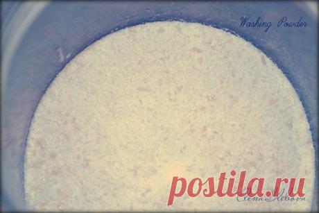 Стиральный порошок можно сделать из ингредиентов, которые всегда под рукой