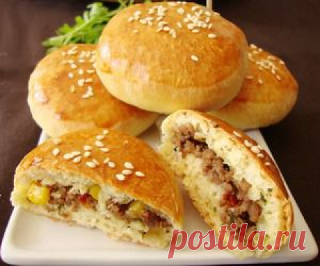 Пирожки &quot;Mexican Buns&quot; - кулинарный рецепт