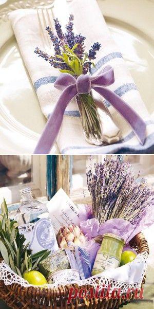 Лавандовый декор
