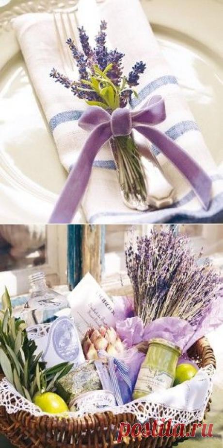 Лавандовый декор