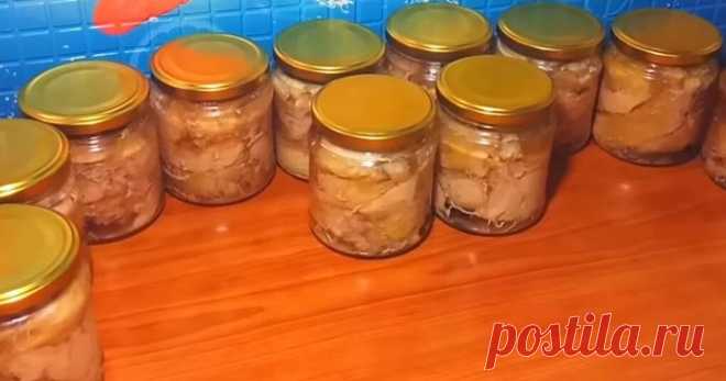Домашняя куриная тушенка : вкуснее, чем из магазина