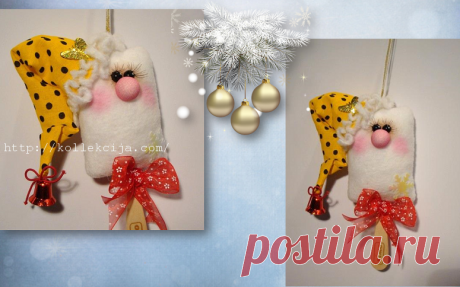 Елочная игрушка мороженое на палочке своими руками. Мастер-класс Елены Лаврентьевой