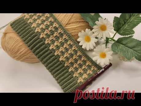 ⚡️Fast knitting, great results 💯Easy crochet knitting model for Beginners