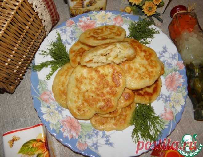Капустные оладьи 