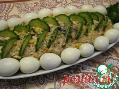 Грибной салат - кулинарный рецепт