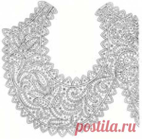 Румынское кружево-схема