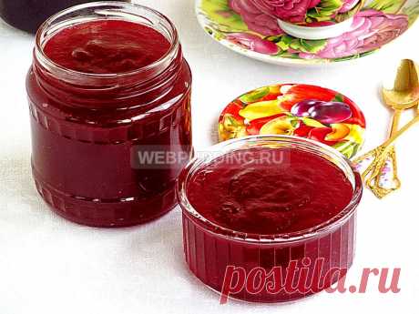 Повидло из яблок и слив на зиму | Webpudding.ru