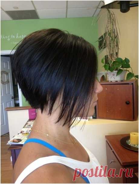 Sassy Stacked Bob Haircut