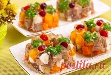 Заливное мясо — классика праздничного стола в полезной версии