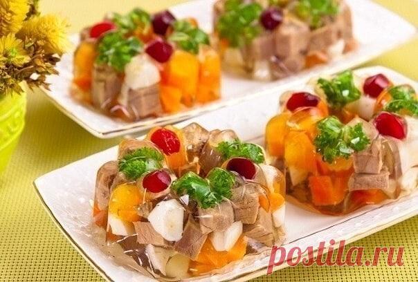Заливное мясо — классика праздничного стола в полезной версии