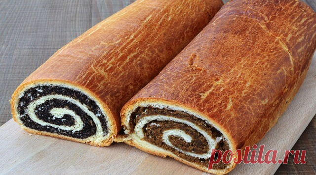 Самый вкусный рулет на сдобном тесте! — Бабушкины секреты