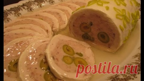 Галантин из курицы