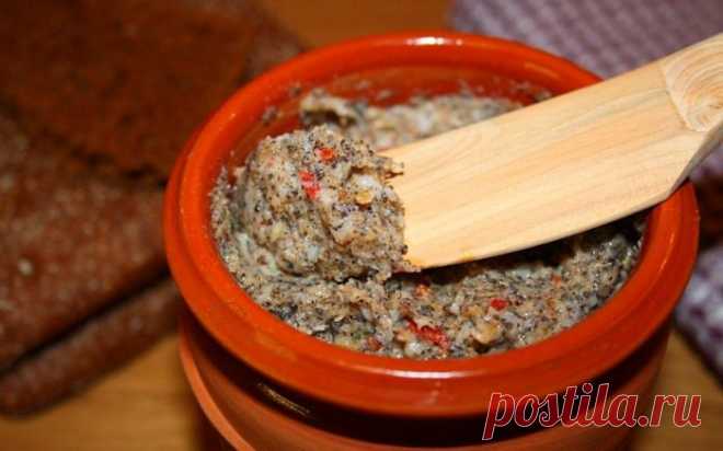 Сальная намазка - очень вкусная деликатесная закуска