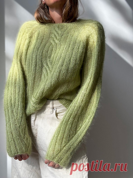 Twist Light Loop Sweater by Other Loops_