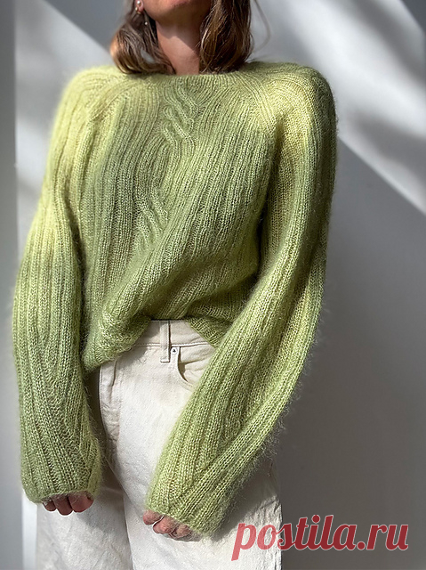 Twist Light Loop Sweater by Other Loops_
