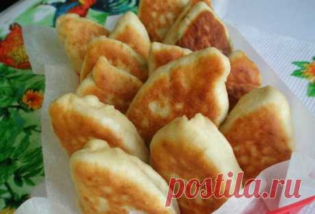 Жареные пирожки &quot;Ложные грибы&quot;. Очень необычная начинка