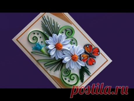 What is paper quilling : Quilling or paper filigree is an art form that involves the use of strips of paper that are rolled, shaped, and glued together to cr...