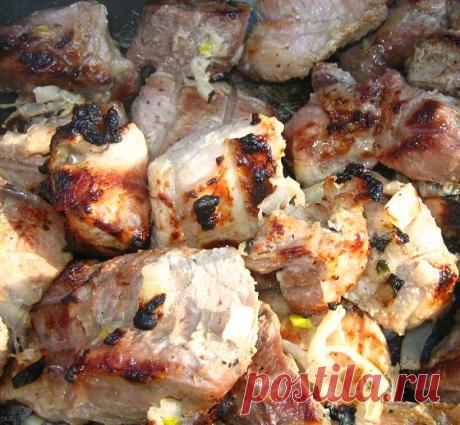 Мясо "А-ля шашлычок" - кулинарный рецепт