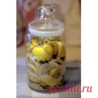 Засолка лимонов Кулинарный рецепт