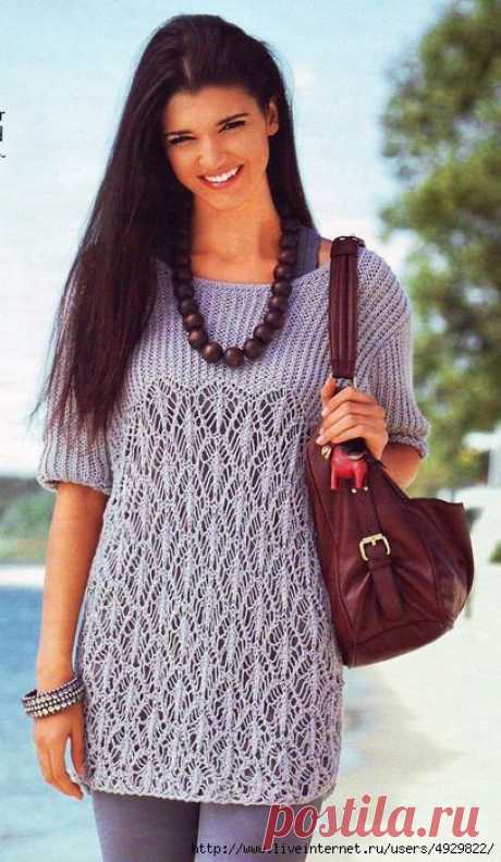 Симпатичная блузочка! | САМОБРАНОЧКА — сайт для рукодельниц, мастериц