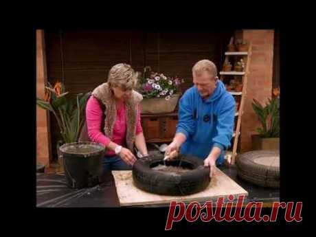 The Gardener Magazine: Making Concrete Floating Stepping Stones