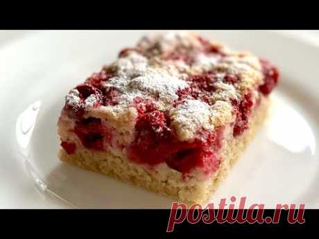 🍒Вишневый пирог! Без муки, без масла, без сахара! Диетический рецепт из полезных ингредиентов!