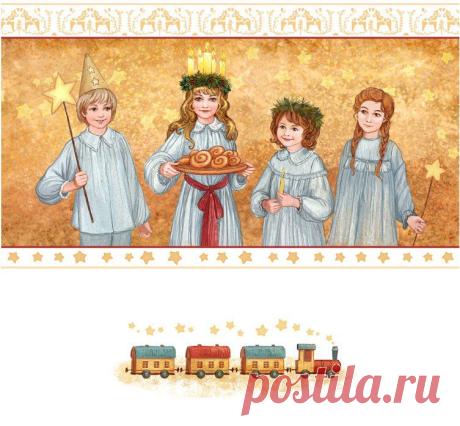 Иллюстрации Галины Егоренковой к сказкам народов мира.
(шведская сказка)