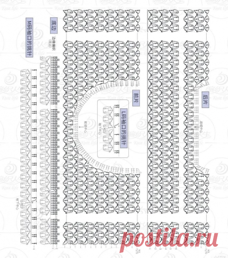 14 пуловеров крючком со схемами, которые согреют, украсят, вдохновят | Вязание крючком | Дзен