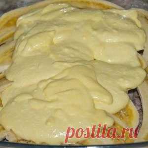 Запеченные бананы с творогом - худеем вкусно