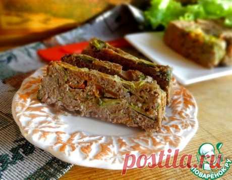 Мясной пудинг с овощами - кулинарный рецепт