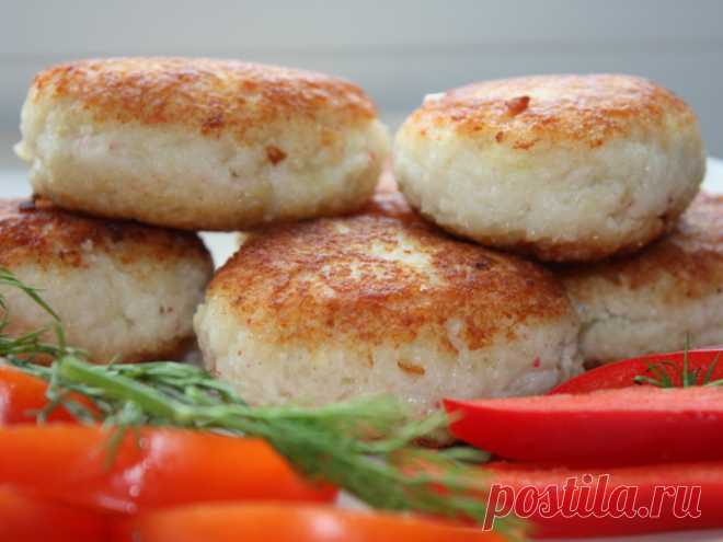 Пышные рыбные котлетки