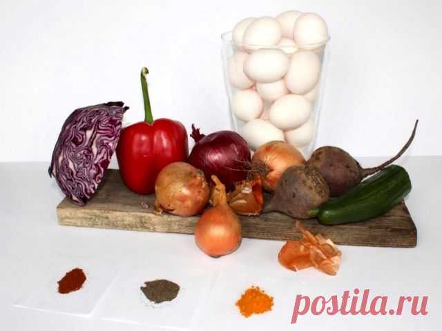 Как покрасить яйца к Пасхе натуральными продуктами. Мастер-класс. Фото — Ботаничка.ru