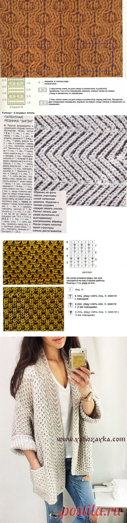 Кардиган сотами спицами. Кардиган связанный спицами узором Соты | Я Хозяйка