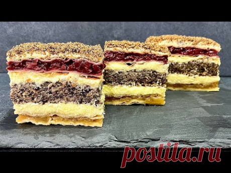 Удивительный торт ТРИО! Просто и вкусно! Попробуйте!