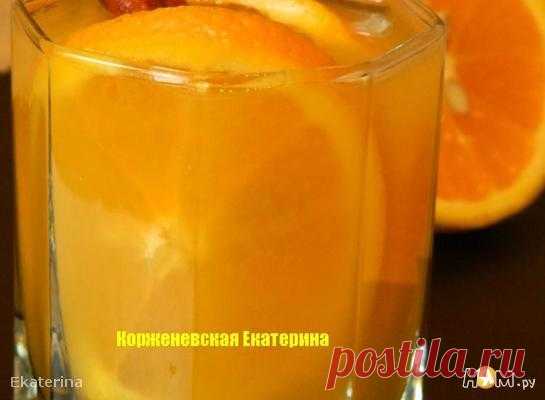 Апельсиновый напиток - Рецепт с пошаговыми фотографиями - Ням.ру