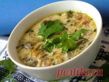 Простой рецепт грибного супа - Суп в мультиварке . 1001 ЕДА вкусные рецепты с фото!