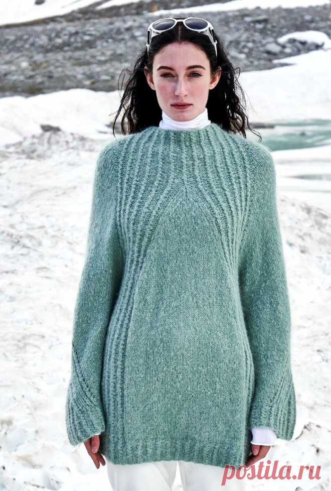 Тёплые вязаные модели для женщин. 4 пуловера и свитера с описанием | Вязание с Paradosik_Handmade | Дзен