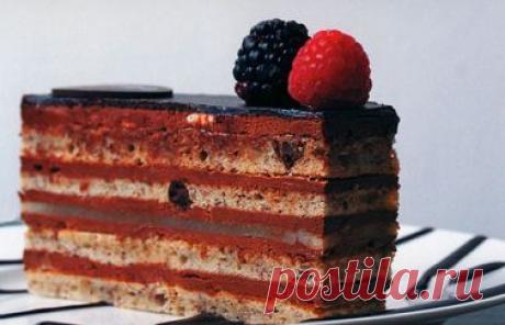 Торт с марципаном