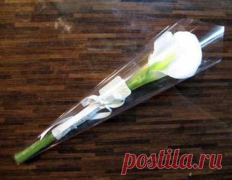 Калла из мыла / Необычные поделки