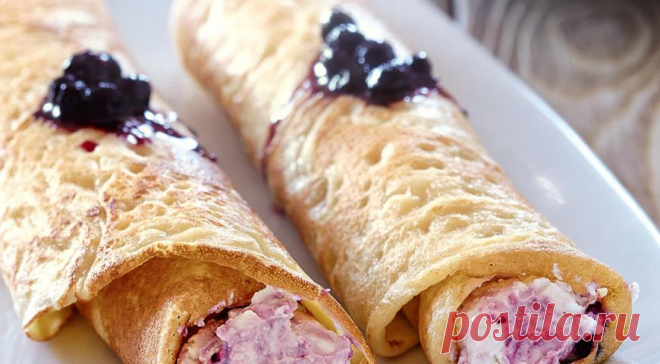 Заварные молочные блины. Пошаговый рецепт с фото на Gastronom.ru