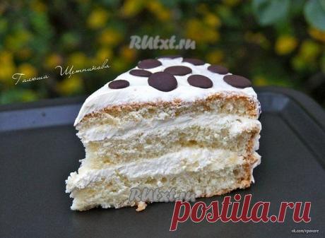 Вкусный бисквитный торт "Елизавета" » В сети – себя просвети!