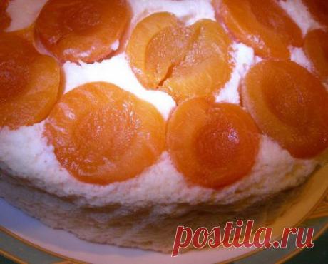 Рецепт - Творожная запеканка с абрикосами - кулинарный рецепт с фото по шагам